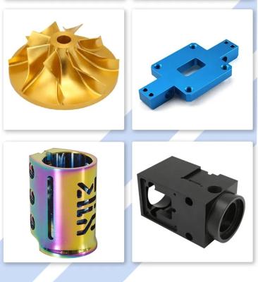 China Custom CNC Machining Milling Turning Parts Colour Anodizing Finish for sale