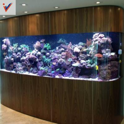 China Factory Direct Customized Acrylic Fish Tank Viable Large Acrylic Aquariums Large Fish Tanks for sale