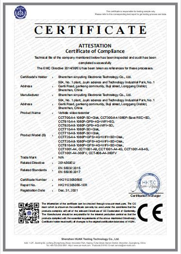 CE - Shenzhen Xinyuding Electronic Technology Co., Ltd.