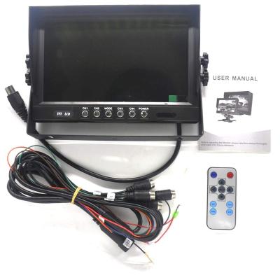 China Reversing Auto Switching Chinese Suppliers Car Monitor 1080p Rear Car 9 Inch Analog 4 Slot Ahd Monitor for sale