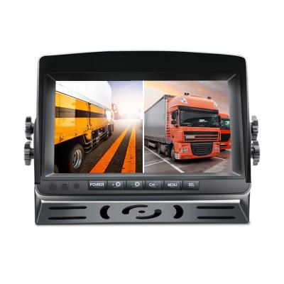 China 7 Inch Shock Resistant Two-slot Stunning Car Monitor System Car AHD New Monitor for sale