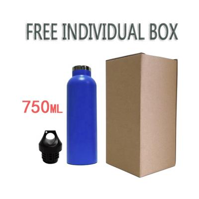 China 500ml Stainless Steel Vacuum Flask Stocked Insulated Seated Standard Mouth Travel Water Bottle for sale