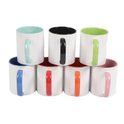 China Wholesale 11oz Sublimation Mugs Free Sample Sublimation Ceramic Blank Ceramic Coffees Mugs for sale