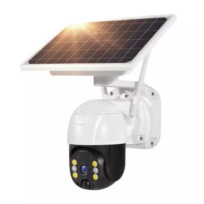 China Hd Home Security 4K NIGHT VISION Action Panoramic Online Panoramic Trail Wireless Wifi Cctv Waterproof Solar Camera for sale