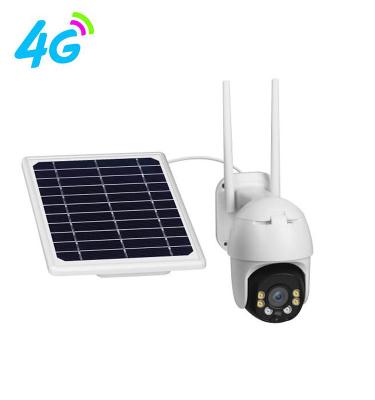 China NIGHT VISION 3G 4G 8W 1080P IP SIM Card Solar Panel Camera for sale