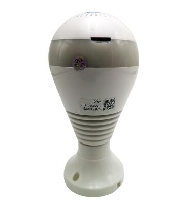 China Human Motion Smart Pathing E27 360 Degree Panoramic Wireless CCTV IP Security Surveillance Lamp LED Bulb SD Card Hidden Camera WIFI for sale