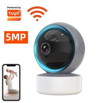 China Human Motion Newly Tracking Tuya Video Monitor Baby Camera IP Digital CCTV WIFI Wireless Baby Room Monitoring for sale