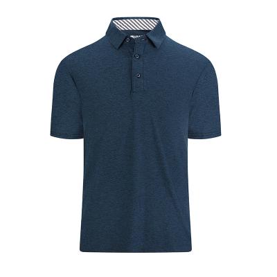 China Breathable Ready To Ship Stocklot Mens Golf Polo Shirt Casual Mens Clothing Factory Sports Short Sleeve Polo Shirt for sale