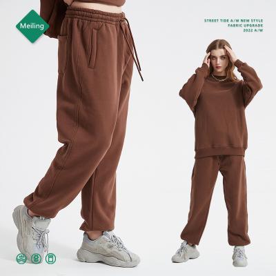 China Breathable New Arrival Brushed Fleece Winter Sweat Pants At Leisure Mens Cotton Sports Warm Panties for sale