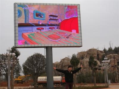 China High resolution P8 outdoor LED advertising signs video RGB SMD3535 Nationstar lamp for sale