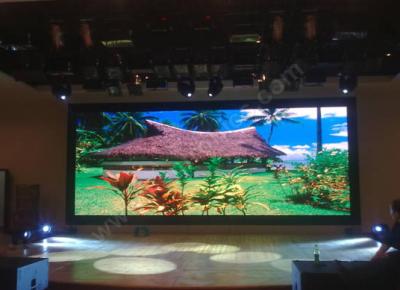 China 1/8 Scanning PH 4mm LED video wall indoor RGB for motor show good contrast for sale