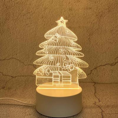 China Modern Anime 3D Illusion Lamparas Gift Table LED Lamp Desk Night Light Christmas Kids Creative Acrylic Room Decor Night Light for sale