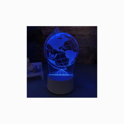 China 2021 Best Selling Modern Customizable Globe Customization Night Light Gift 3D Activity Gifts 3D Night Light for sale