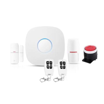 China GSM van WiFi 4G van het Tuyasmart home Draadloze de Steundeur van het Gatewayalarmsysteem/Venstersensor en PIR-motiedetector Te koop