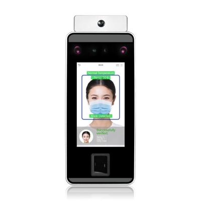 China Biometrisches Gesichtserkennungssystem für die Zeitbeteiligung und Temperatur der Gesichtszugangssteuerung FacePro1-TD zu verkaufen