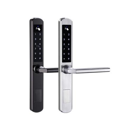 China TT slot Tuya APP Slim RFID Card Waterdicht Draadloos Deur slot voor Hotel en Stofdicht Digitaal Smart Door Lock Te koop