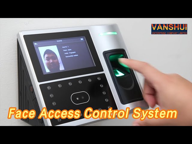 Li Battery Face Access Control System Fingerprint For Time Attendance