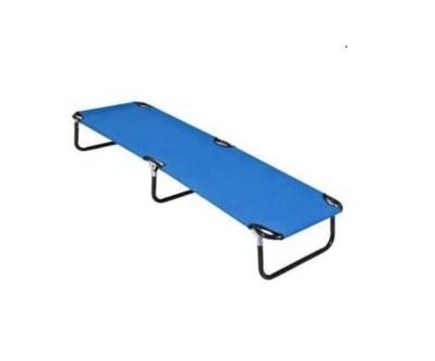 China Folding Traditional Extra Steel Portable Metal Long Cradle Sleep Rise Bed and Military Camping for Outdoor Travel for sale