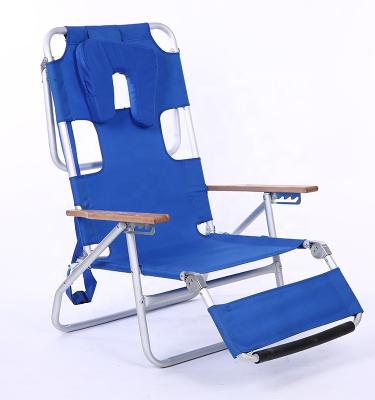 China Easy-carry Lightweight Aluminum Beach Folding Face Folding Top Seat Sofa Chair Couch With Breathable Quick-Dry Fabric for sale