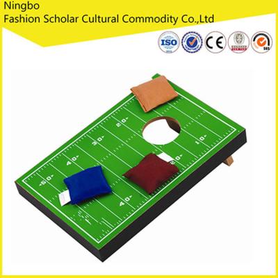 China Mini family games cornhole game and table top game and mini bean bag toss cheap board game bean bag toss for sale