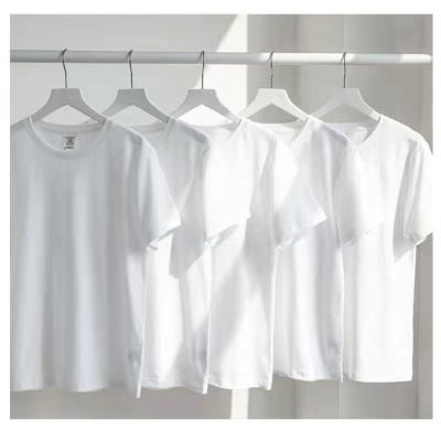 China Custom Blank Single T-shirt Anti-wrinkle Plus Size Men's High Quality Men's T-shirt OEM Wholesale Blank Sports Casual 100% Cotton T-shirt for sale