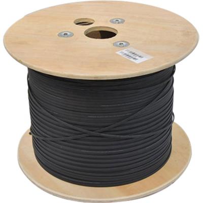 China Ftth Yofc Fiber Optical Wire Drop Cable Fibre  1 Core 2 Cores 4 Cores Black Jacket White Time Color Multi GJYXCH-16BA2 for sale