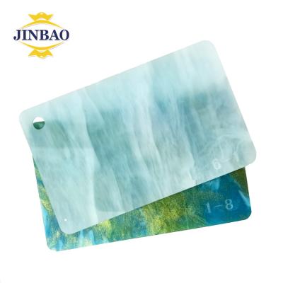 China Good Performance JINBAO Customized Mechanical Supply 3mm 20mm Perspex Board Wholesale Price Granite Looking Pattern Acrylic Sheet For Interior Decoration for sale