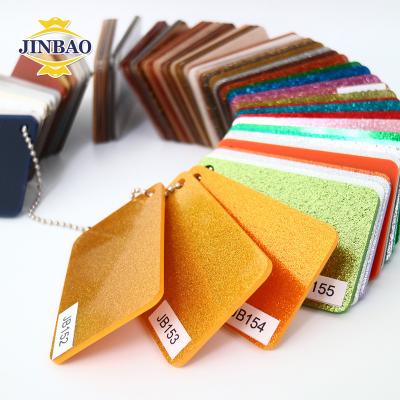 China Mechanical Good Performance JINBAO Factory Acrylic Sheet With Glitter / Acrylic Glass Sheet For Furniture 20mm for sale