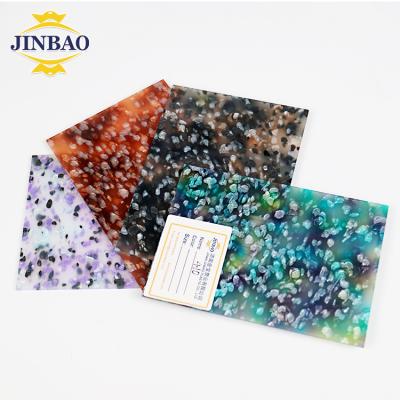 China Wholesale Good Mechanical Performance JINBAO Pattern Glitter Acrylic Nail Foil Pre Mixed Glitter Powder Acrylic Sheet Colorful Acrylic Glitter for sale