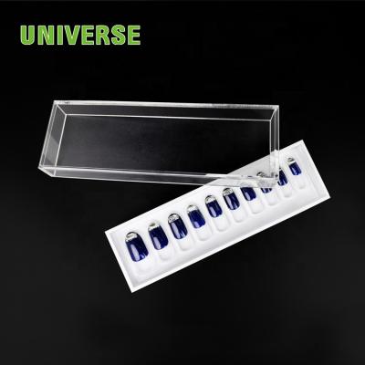 China UNIS Weave Handmade Custom Clear Acrylic Portable Display Racks for sale