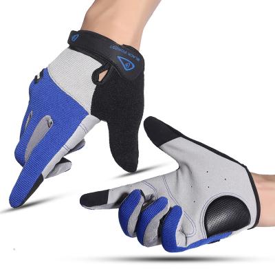 China Touchscreen Summer Spring Sensitive Thin Touchscreen Glove Sweated Cloth Bike Anti Slip Breathable Packing Cycling Gloves For Men for sale