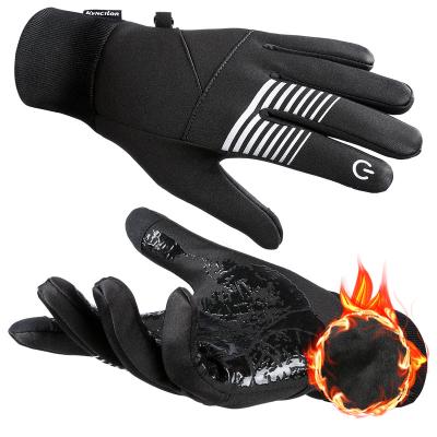 China Full Finger Ready To Board Touch Screen Winter Sport Gloves Anti-Slip Working Cycling Gloves Windproof Motor Drive for sale