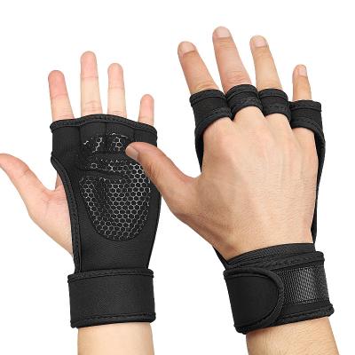 China Gym/workout/weightlifting/unisex workout gloves factory wholesale weightlifting gym retraining anti-skid accessories for sale