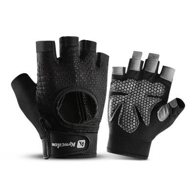 China Gym/Workout/Weightlifting/Logo Breathable Fitness Gloves For Half Finger Women Men Finger Lifting Workout Retraining Customized Adjustable Gloves for sale