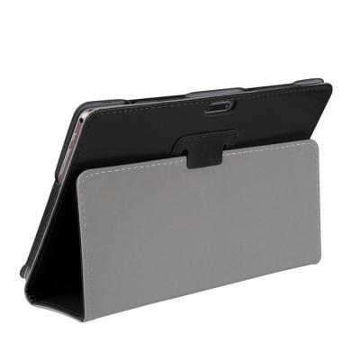 China Stand Cover Waterproof Leather Case For 10 10.1 Inch Android Tablet PC Solid Color Back Cover for sale