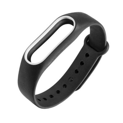 China Dual Color Replacement Adult Watch Band For Xiaomi MI Band 2 Strap Wristband Fitness Wrist Watch Band For Miband 2 for sale