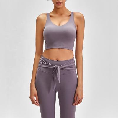 China Women Ropa Deportiva Fitness Gym Sportswear Sports Yoga Wear Breathable Seamless Bra And Leggings Yoga Set Buy Ropa Deportiva for sale