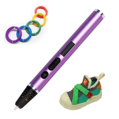 China Fine 2023 New 3D Printing 3D Pen 3D DIY Toy Graffiti Creative Toy Painting Pen Science Education Toy for sale