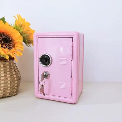 China New product custom promotion gift electric money box piggy bank with lock account ATM money box machine for adults for sale