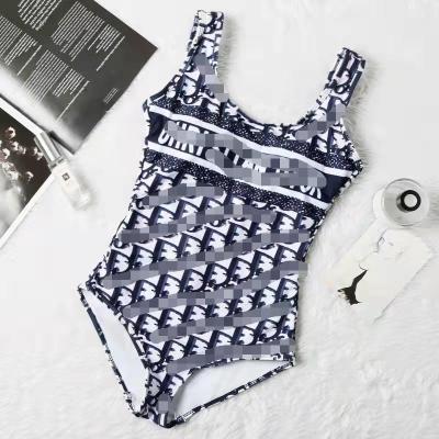 China 2022 Wholesale Custom Luxury Breathable Triangle Bikini Letter Print Designer Swimsuits Famous Brands Women's Sexy Swimwear Swimsuit for sale