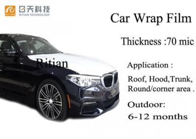 China White Color Anti-UV Automotive Protection Film for transport , Anti Scratch Auto Protective Film PE for sale