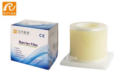 China Película dental disponible de la barrera, película clara material de la barrera del PE ningún residuo dejado en venta