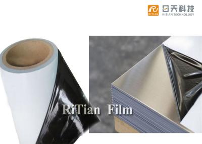 China Color Optional Stainless Steel Protective Film 60 ~ 80 Microns Thickness for sale