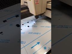 Protective film for laser cutting processes