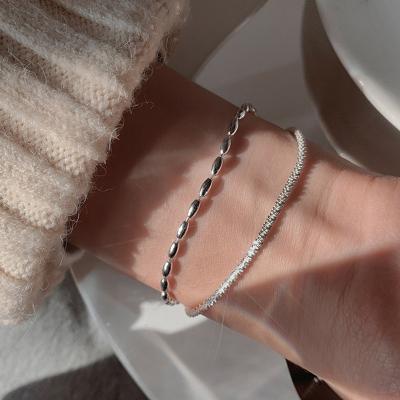 China Casual/Sporty Bright Galaxy | S925 sterling silver full of high-end sense of the tide stars bean bracelet glitter jewelry women's design for sale