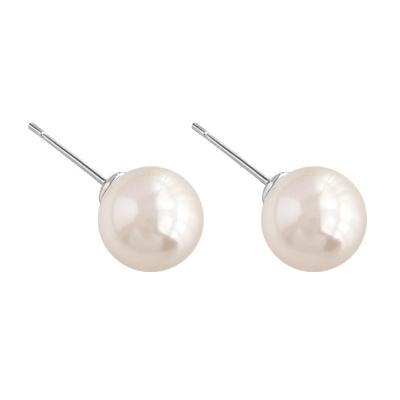 China FASHIONABLE silver stud earrings women's S925 needle pearl niche vintage celebrity premium earrings 2023 new temperament fashionable earrings for sale