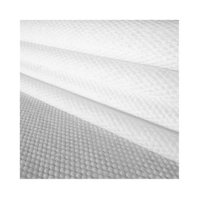 China Sustainable Spunlace Fabric Customized Mesh Wet Spunlace Nonwoven Fabric 40gsm For Wet Wipes for sale