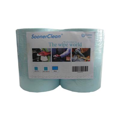 China Non Woven Surface Treatment System Industrial Fabric Spunlace Lint Free Wipes Roll Industrial Wipes for sale