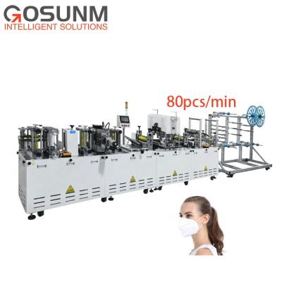 China energy & Mining KN95 ffp2 foldable mask making machine production line ffp 3 mask machine Competitive price for sale