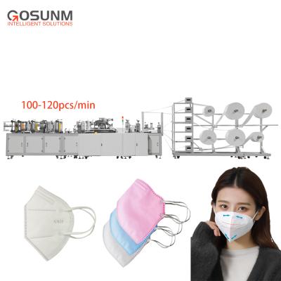 China energy & GOSUNM new product n95 extracting mask making machine automatic n95 mask making machine for sale